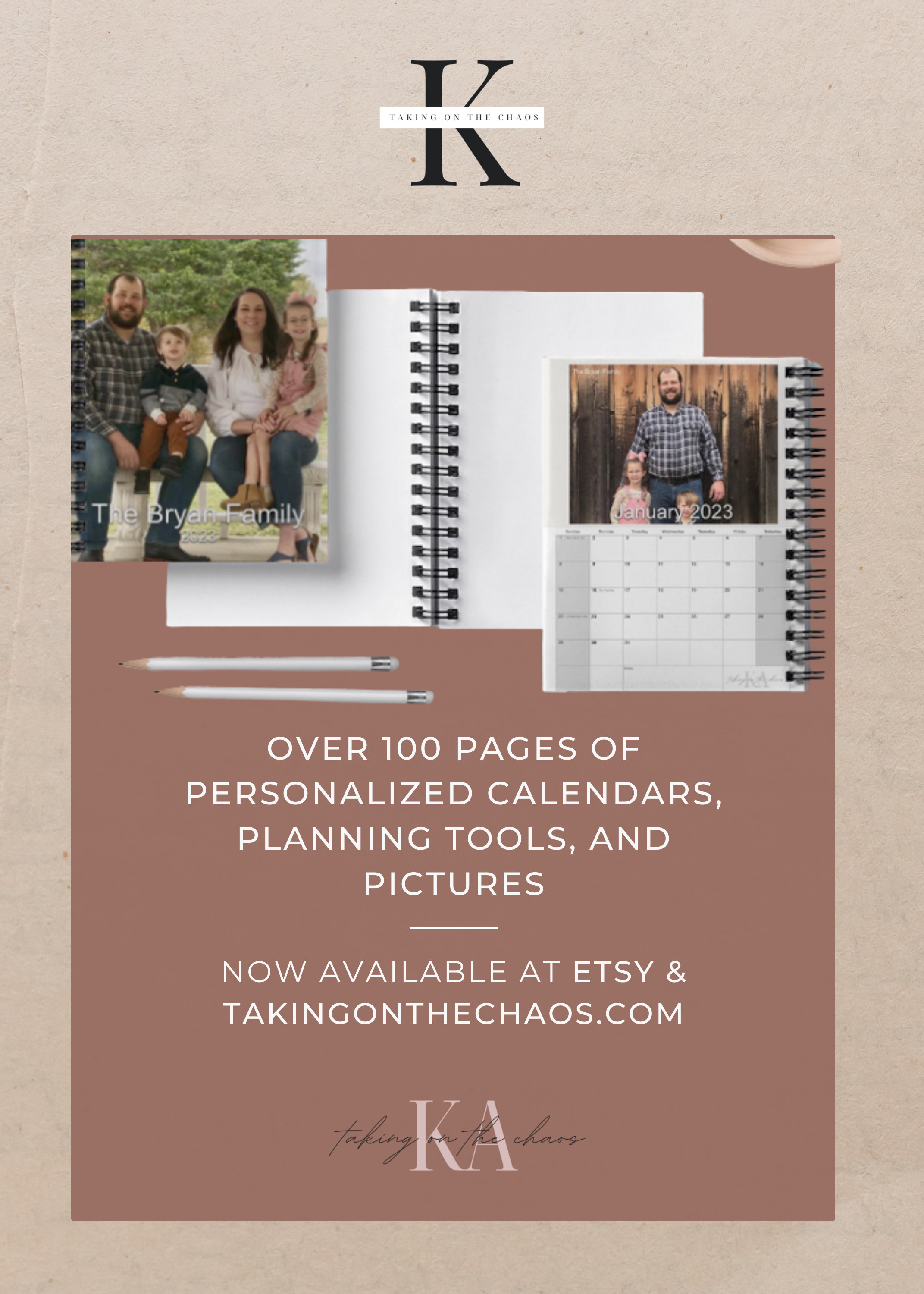 Personalized Printable Calendar With Planner (july 2022 - December 2023 ...