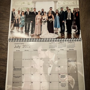 Customizable Calendar Template - Etsy