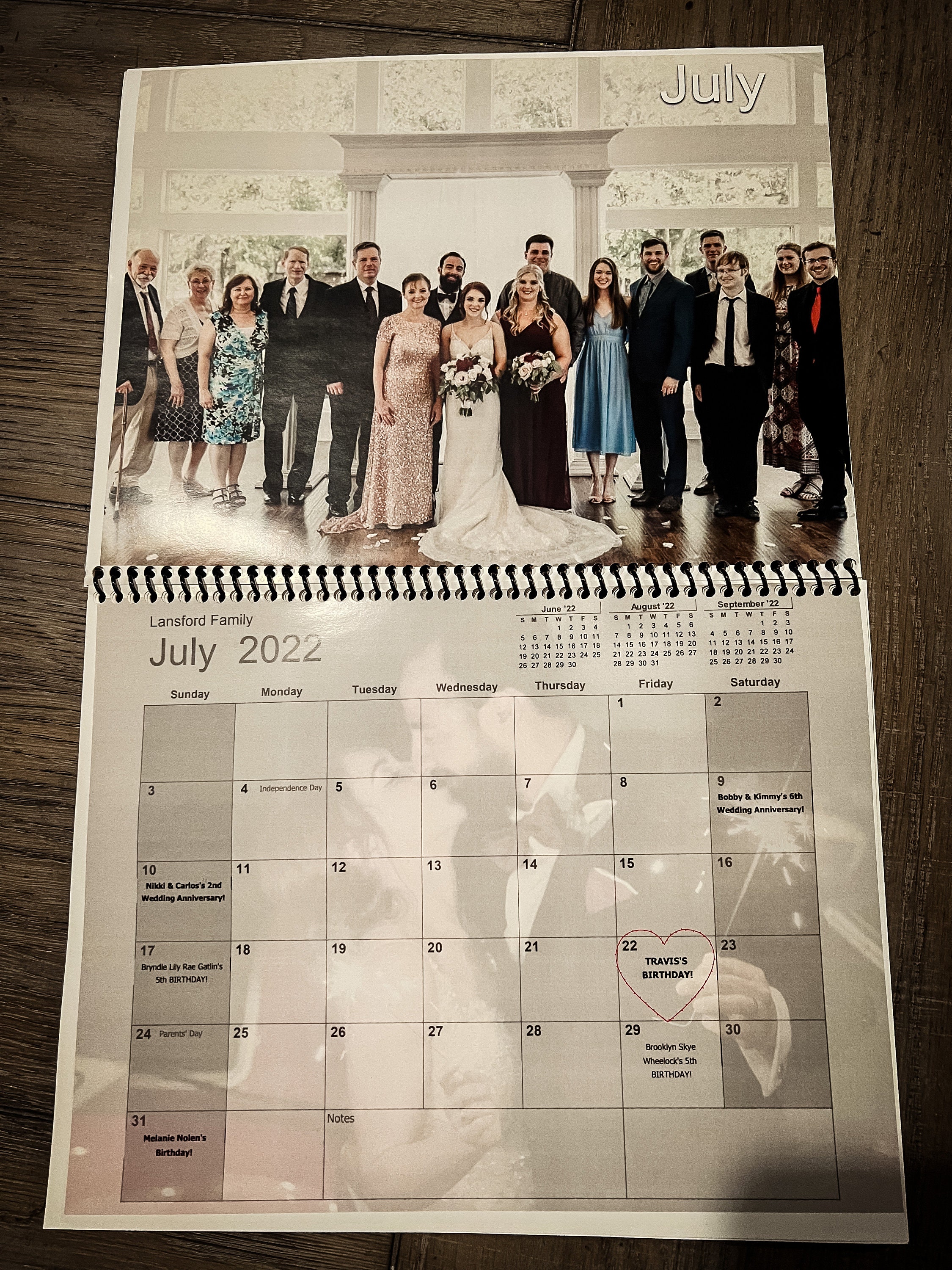 Calander Customizeable Customizable Calendar Template - Etsy