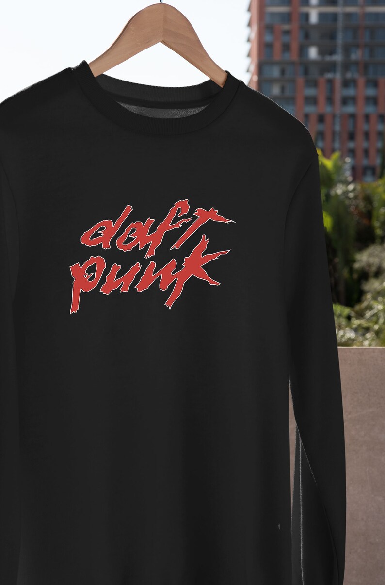 Daft Punk Alive 2006 Tour Rare front Black Tshirt Sweatshirt Hoodies Unisex Size S 4XL Adult High Quality Best Gift image 5