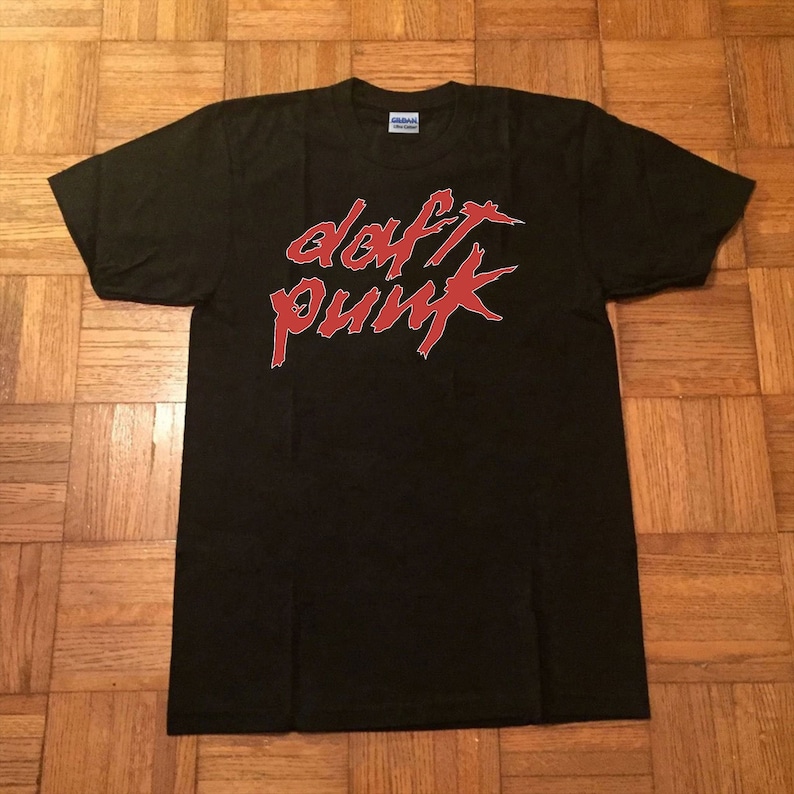Daft Punk Alive 2006 Tour Rare front Black Tshirt Sweatshirt Hoodies Unisex Size S 4XL Adult High Quality Best Gift image 1