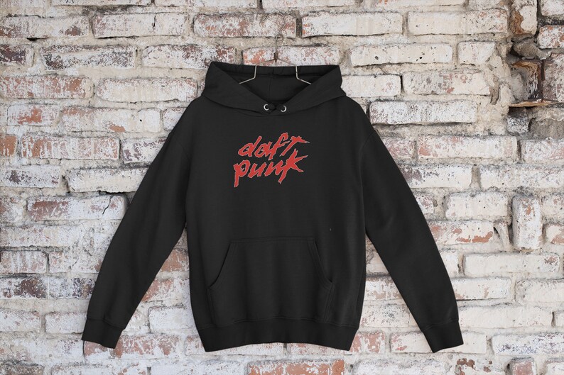 Daft Punk Alive 2006 Tour Rare front Black Tshirt Sweatshirt Hoodies Unisex Size S 4XL Adult High Quality Best Gift image 3