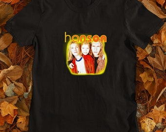 Hanson Merch 90s Black Tshirt Sweatshirt Hoodies Unisex Size S- 4XL Adult High Quality Best Gift