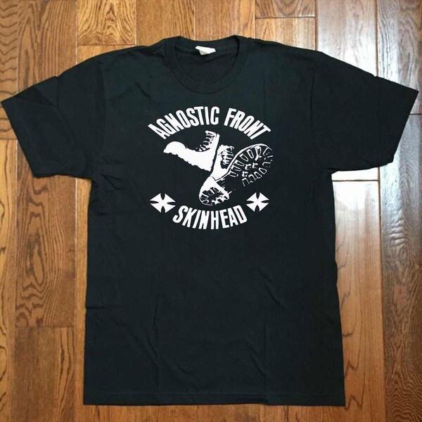 Agnostic Front Skinhead Punk Band Schwarz Tshirt Sweatshirt Hoodies Unisex Größe S- 4XL Erwachsene Hochwertig Bestes Geschenk