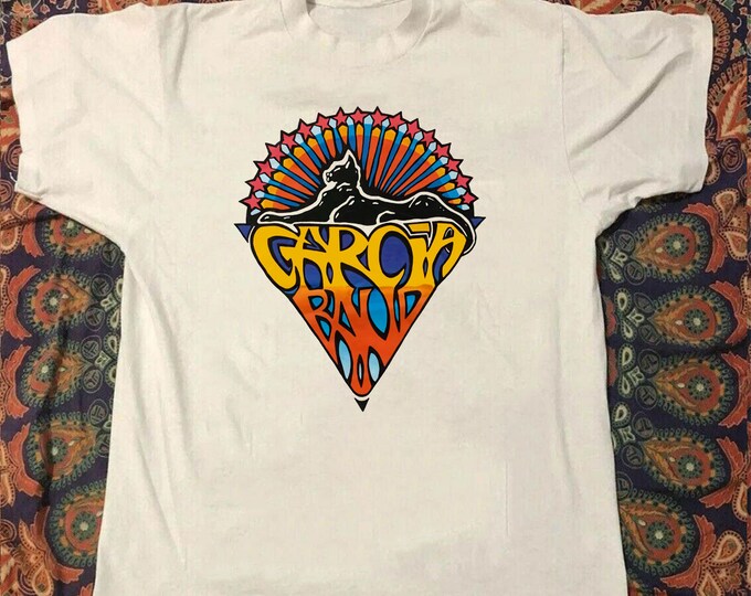1991 Jerry Garcia Band Tour Concert White Tshirt Sweatshirt Hoodies Unisex Size S- 4XL Adult High Quality Best Gift