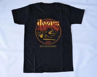 The Doors Jim Morrison Vintage Band Black Tshirt Sweatshirt Hoodies Unisex Size S- 4XL Adult High Quality Best Gift