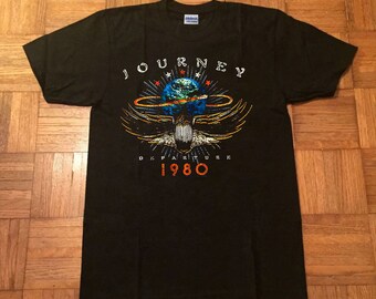 Journey Departures Album Tour 1980 Black Tshirt Sweatshirt Hoodies Unisex Size S- 4XL Adult High Quality Best Gift