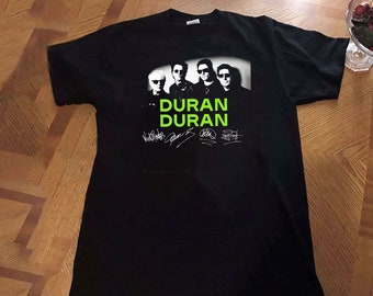 Duran Duran Signature Black Tshirt Sweatshirt Hoodies Unisex Size S- 4XL Adult High Quality Best Gift