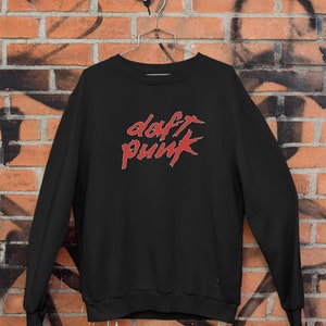 Daft Punk Alive 2006 Tour Rare front Black Tshirt Sweatshirt Hoodies Unisex Size S 4XL Adult High Quality Best Gift image 4