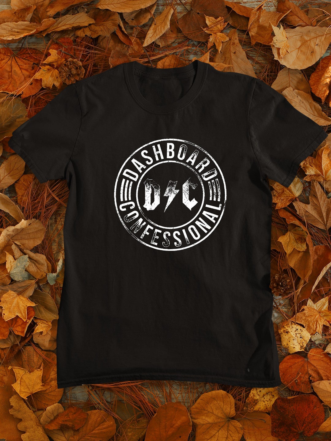 Dashboard Confessional Indie Rock Band New Vtg Black Tshirt Sweatshirt