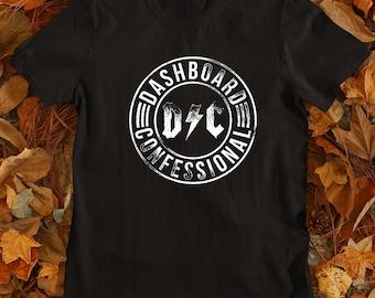 Dashboard Confessional Indie Rock Band New Vtg Black Tshirt Sweatshirt Hoodies Unisex Size S- 4XL Adult High Quality Best Gift