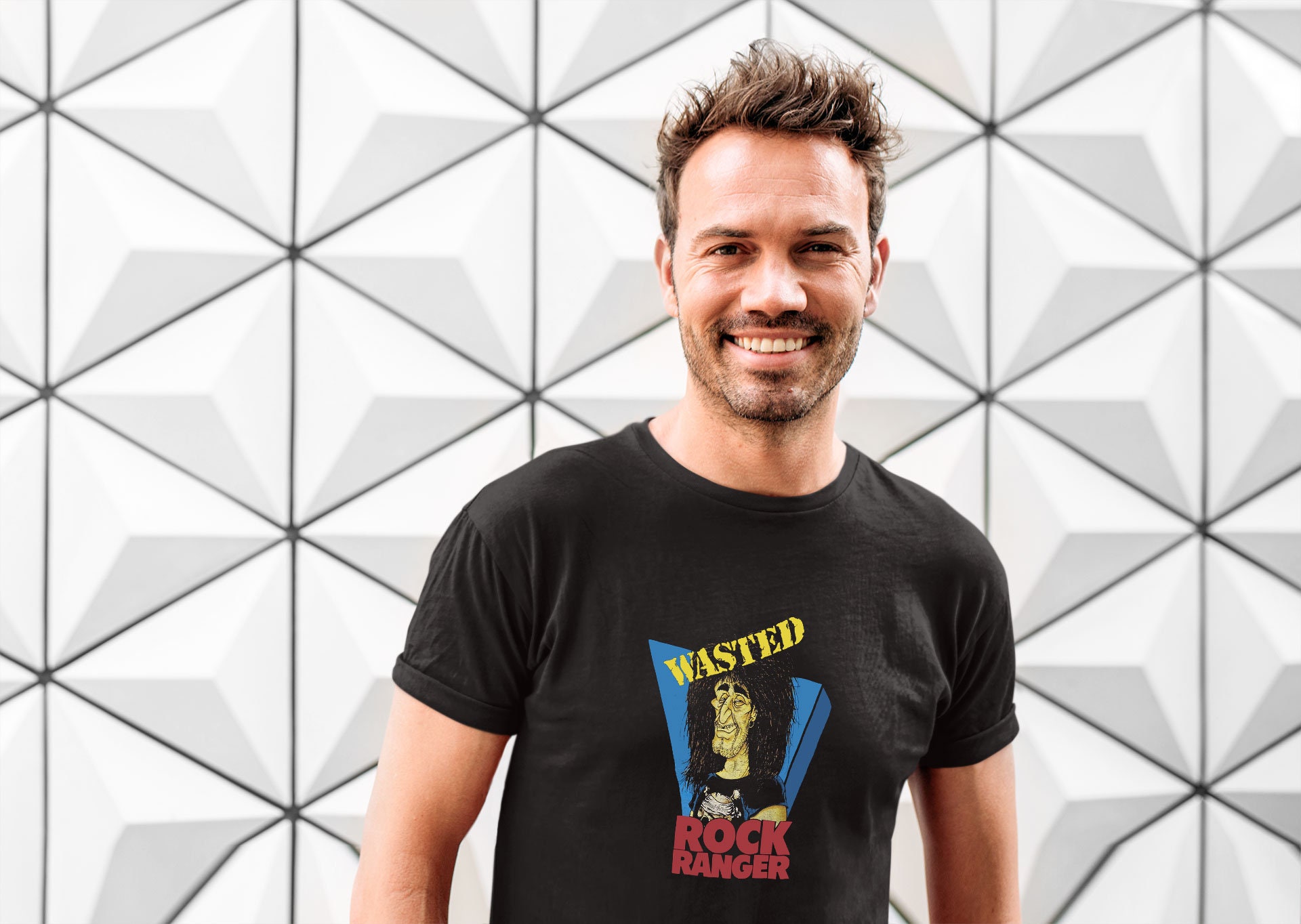 1989s Great White Wasted Rock Ranger Tour Black Tshirt Sweatshirt ...