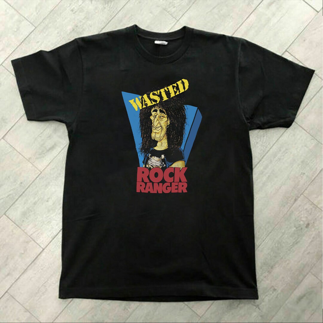 1989s Great White Wasted Rock Ranger Tour Black Tshirt Sweatshirt ...
