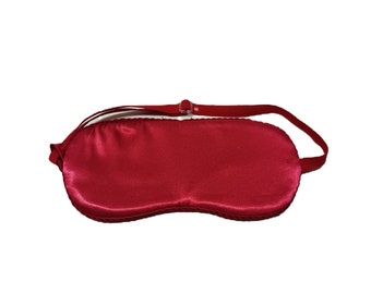 Stylish Sleep Mask with Adjustable Strap - Ideal for Travel, Blocking Light, and Gifting