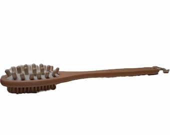 Shower Brush Massager with Long Handle Spa-Like Experience
