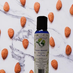 Sweet Almond Oil - Organic, Nourishing Oil for Skin and Hair Care