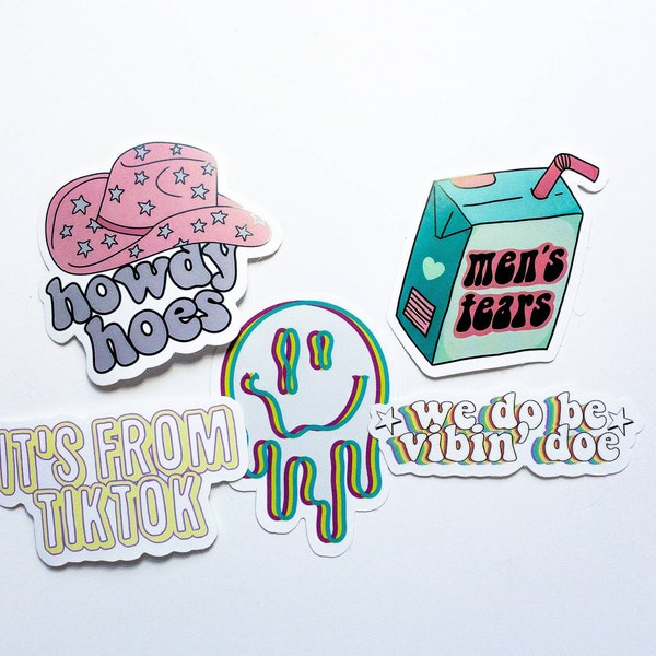 Popular Stickers Tiktok - Etsy