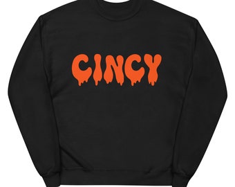 Cincinnati Melting Cincy Unisex Fleece Sweatshirt