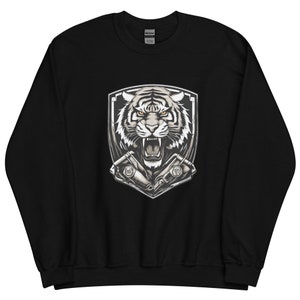 Tiger Shield  Unisex Sweatshirt