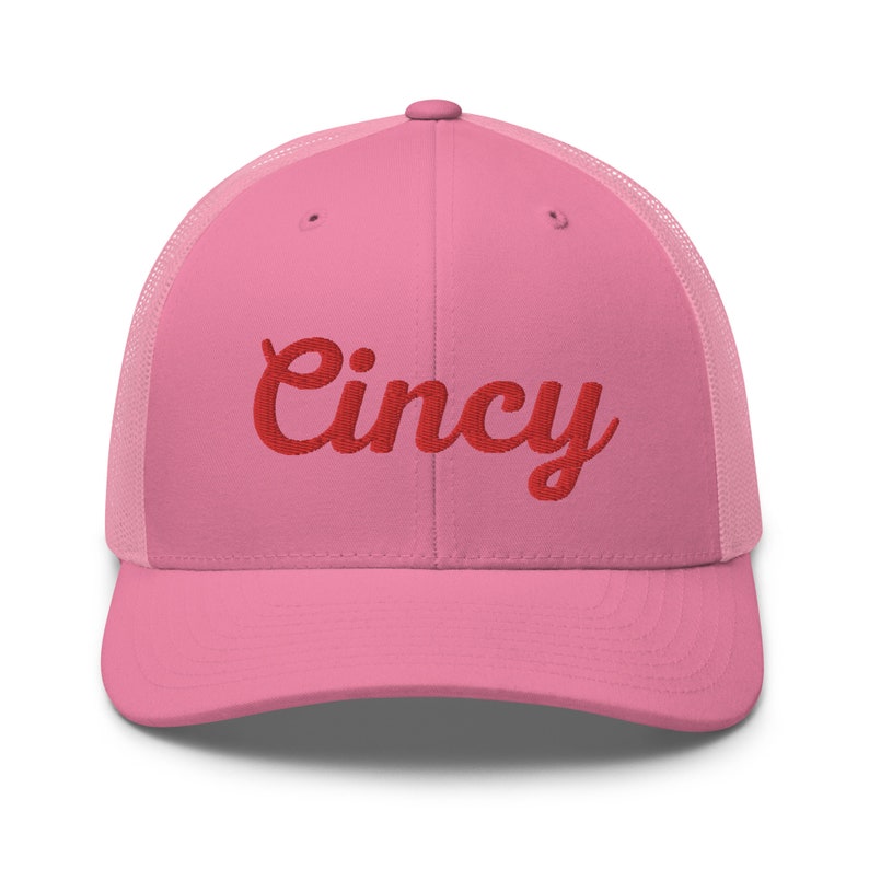 Cincinnati Cincy Script Trucker Cap - Etsy