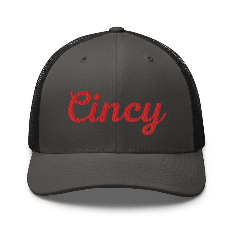 Cincinnati Cincy Script Trucker Cap - Etsy