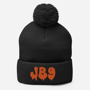 Melting Dripping JB 9 Joe Burrow  Pom-Pom Beanie