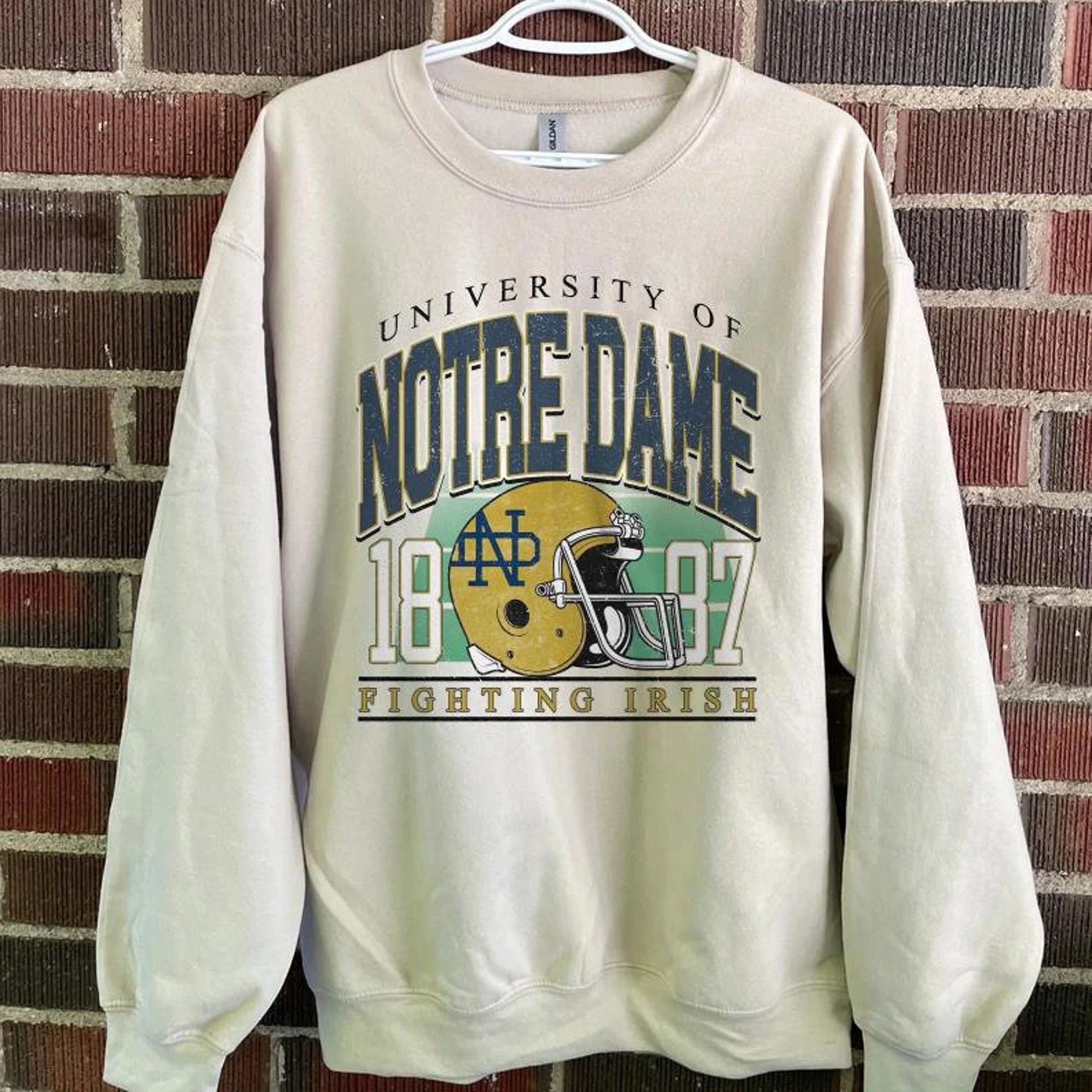 Notre Dame Crewneck - Etsy