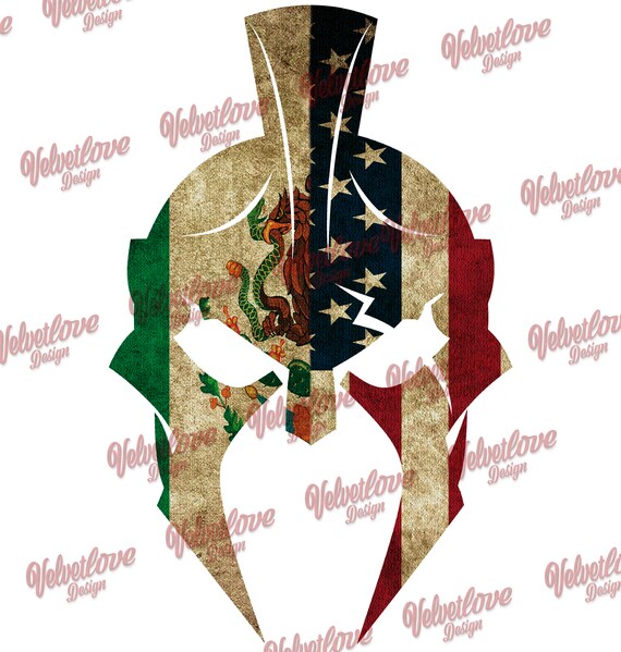 Mexican-American Spartan Helmet Chicano Pride T-Shirt Mexican-American Spartan Helmet Chicano Pride T-Shirt