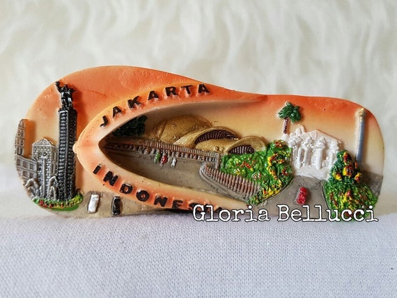 Aimant Frigo 3D Chameau Tunisie | Résine Fait Main | Souvenir Décoration Cuisine - Taille ~6x6,5 Cm - 14