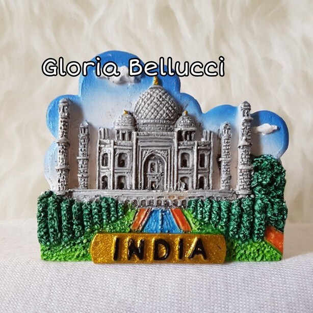 Fridge India, Jaipur, Bodh Gaya Landmark Icon Taj Mahal, 3D