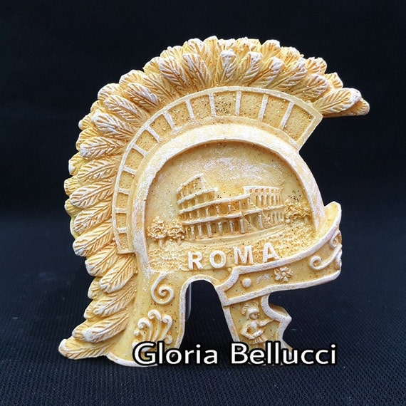 Magnete Frigo Colosseo Roma, Souvenir Viaggio Italia, Adesivo Magnetico In Cristallo 6x6 Cm Per Decorazione Casa
