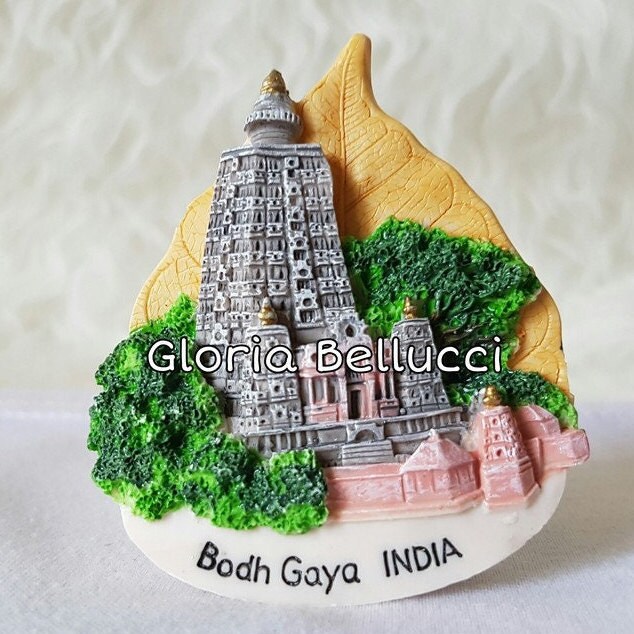 Fridge India, Jaipur, Bodh Gaya Landmark Icon Taj Mahal, 3D