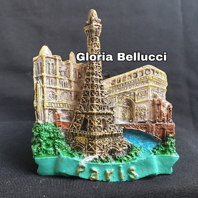 Magnete Frigo 3D Las Vegas USA – Souvenir Turistico In Resina Fatta A Mano, Regalo Viaggio, Decorazione Cucina, 7x6 Cm - 3