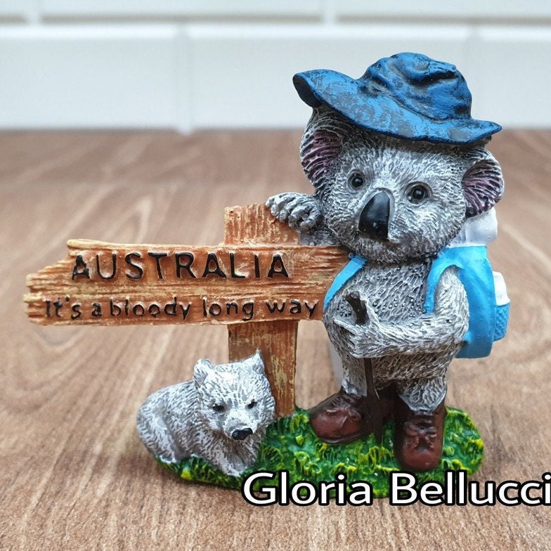 冷蔵庫用マグネット オーストラリアのランドマークアイコン コアラ