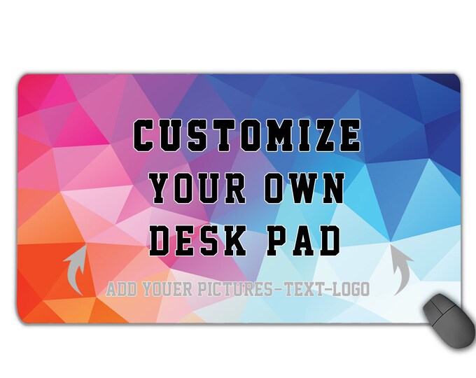 Custom Desk Mat,Customized Anime Desk Pad ,Personalized Keyboard Laptop Mat Mouse Pad Gaming,Customized Gift,Personalized Gift,Mouse Pad XXL