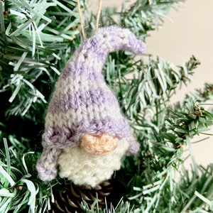 Christmas Gonk Tree Decoration - Knitting Pattern