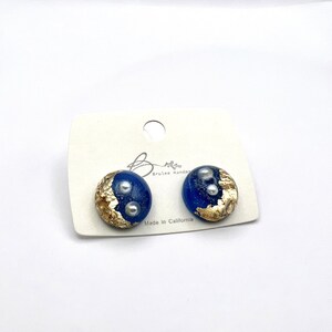 Handmade Dried Flower Earring - Cute Resin Earring Clip - Perfect for Everyday, Birthday and Wedding - Gift for her
