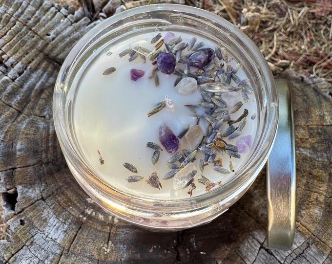 Featured listing image: Lavendar Sandalwood Candle