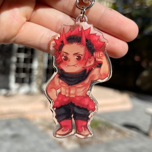 Kirishima Eijirou Winter AU Keychain