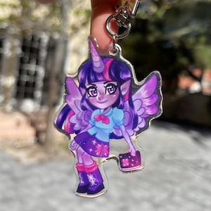 Twilight Sparkle My Little Pony Keychain
