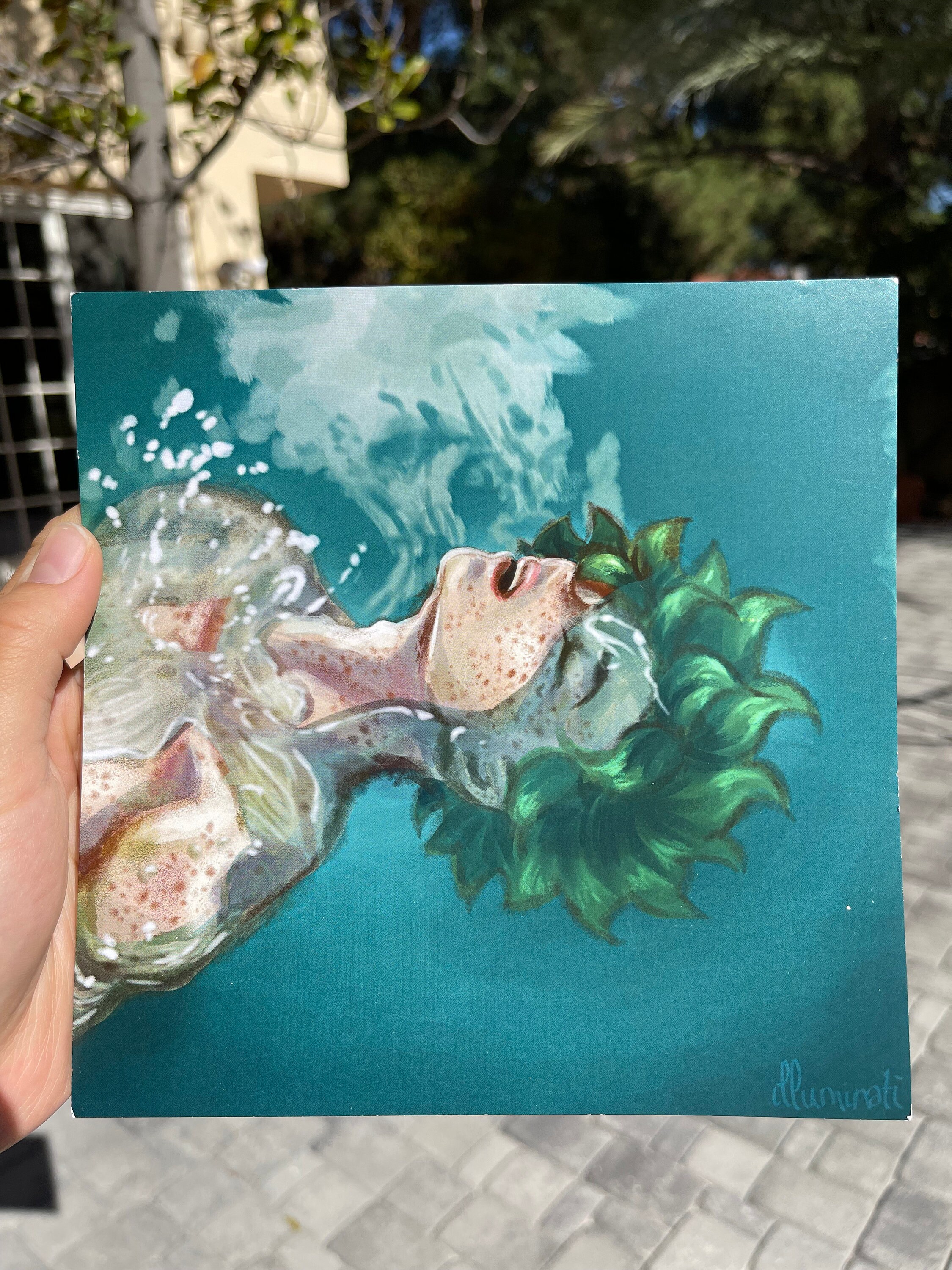 Deku/Midoriya Izuku Water Painting Print