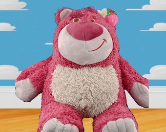 Toy story Lotso | Lots-o-Huggin Bear | toy story bear | strawberry bear | toy story | kid toy | fluffy bear | gift for gift