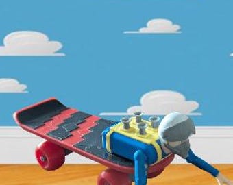 ディズニー ピクサー トイストーリー ローラーボブ スケートボード