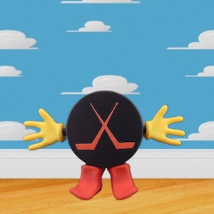 3D Printed Toy Story Hockey Puck