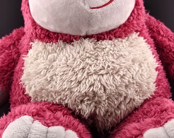 Simba Pixar Lotso de fresa con aroma a fresa, 25 cm, juguete de peluche, peluche suave, idea de regalo para niños y aficionados, a partir de 0 meses
