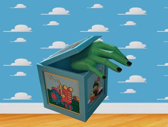 Toy Story Hand-in-the-box - Etsy