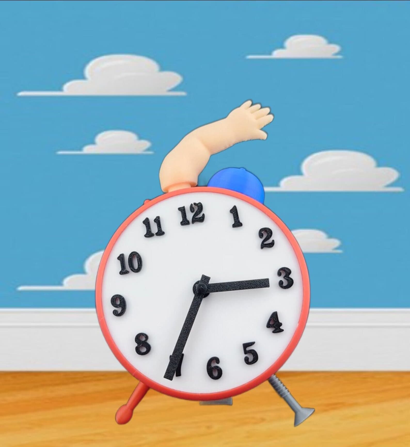 Toy Story Sid s Mutant Toy Clock Etsy toy-story-sid-s-mutant-toy-clock-etsy