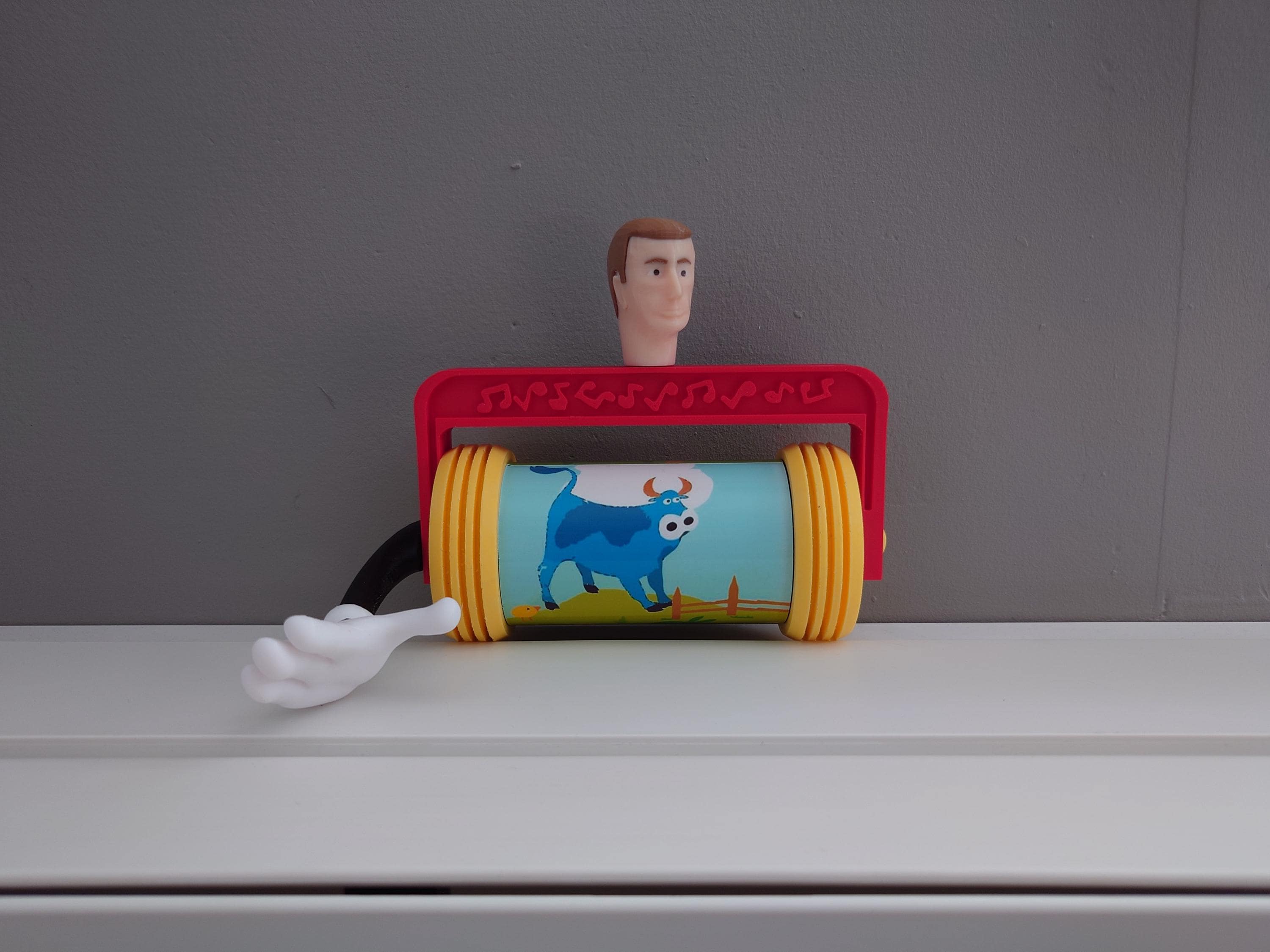 3Dプリントされたトイ・ストーリーのジングル・ジョー - Etsy 日本