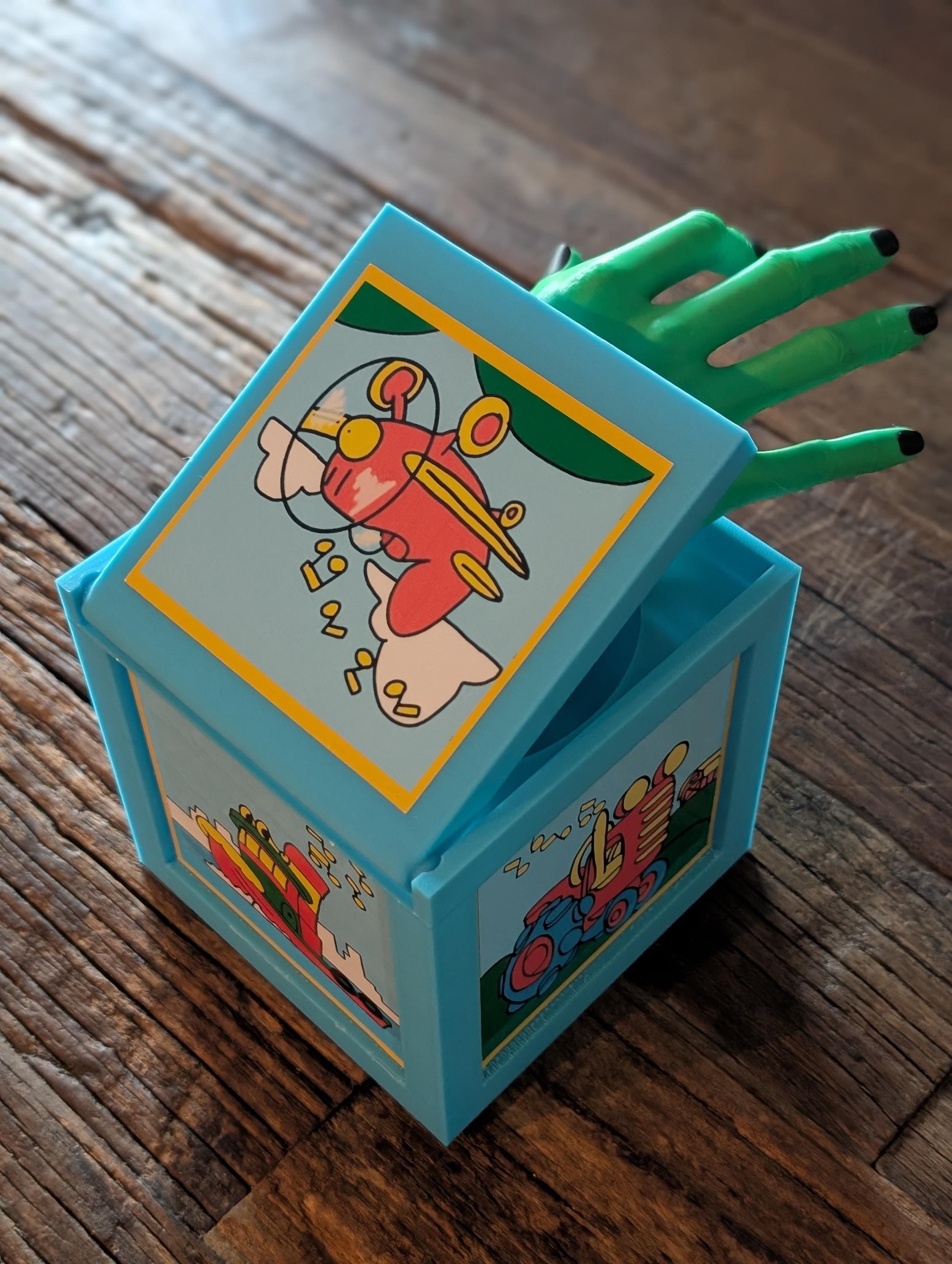Toy Story Hand-in-the-box - Etsy