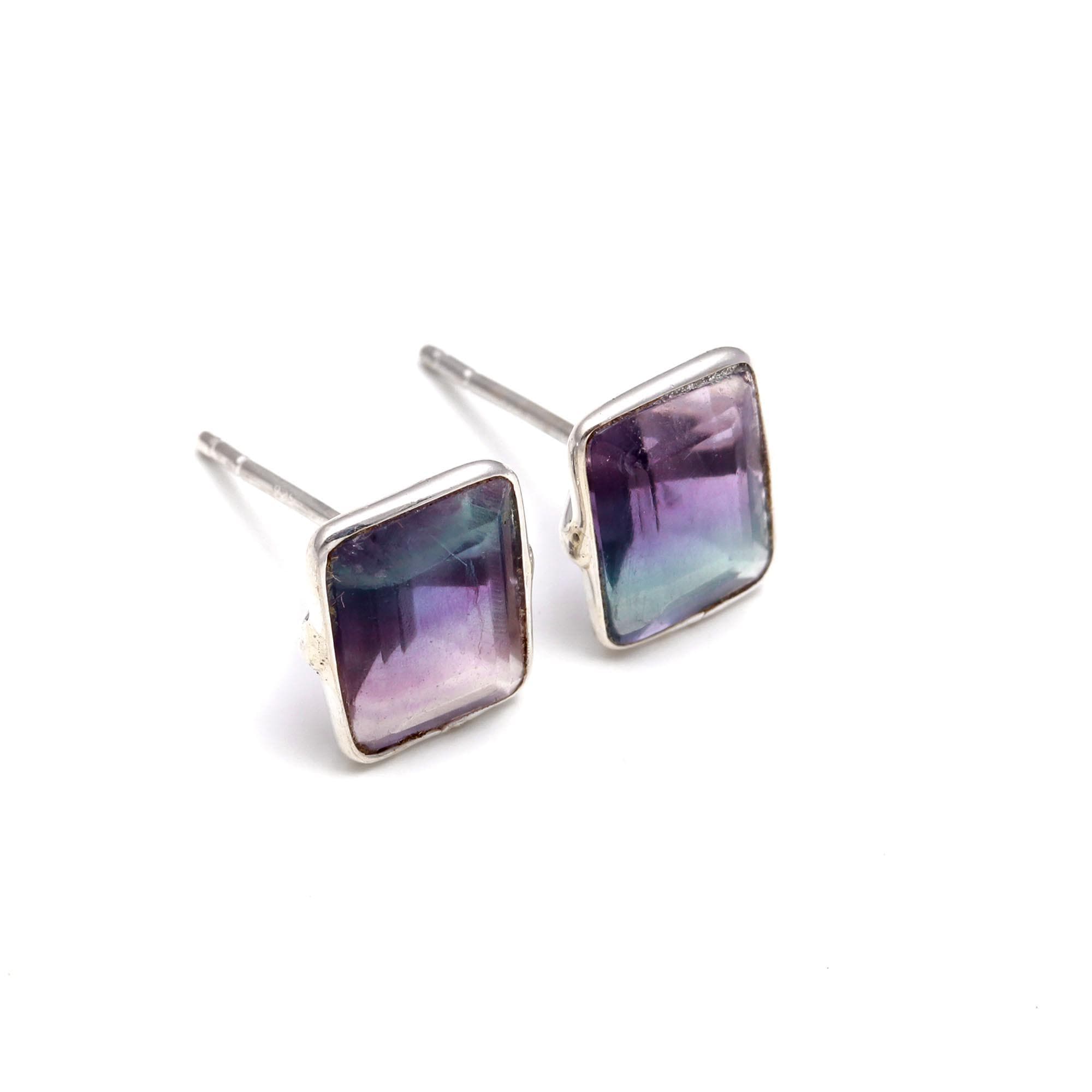 Colour Change Fluorite Earrings Jewellery - Etsy Canada